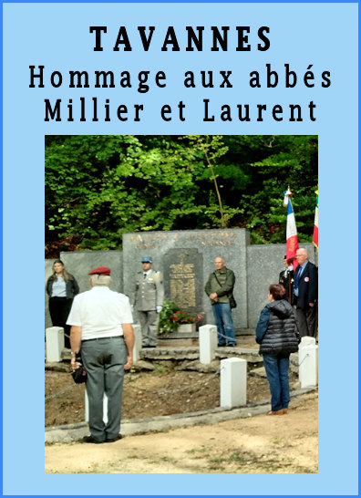 Tavvannes, le Souvenir français et l'UNC rendent hommage aux abbés Millier et Laurent